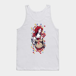 Red-haired Savvy Lady Tank Top